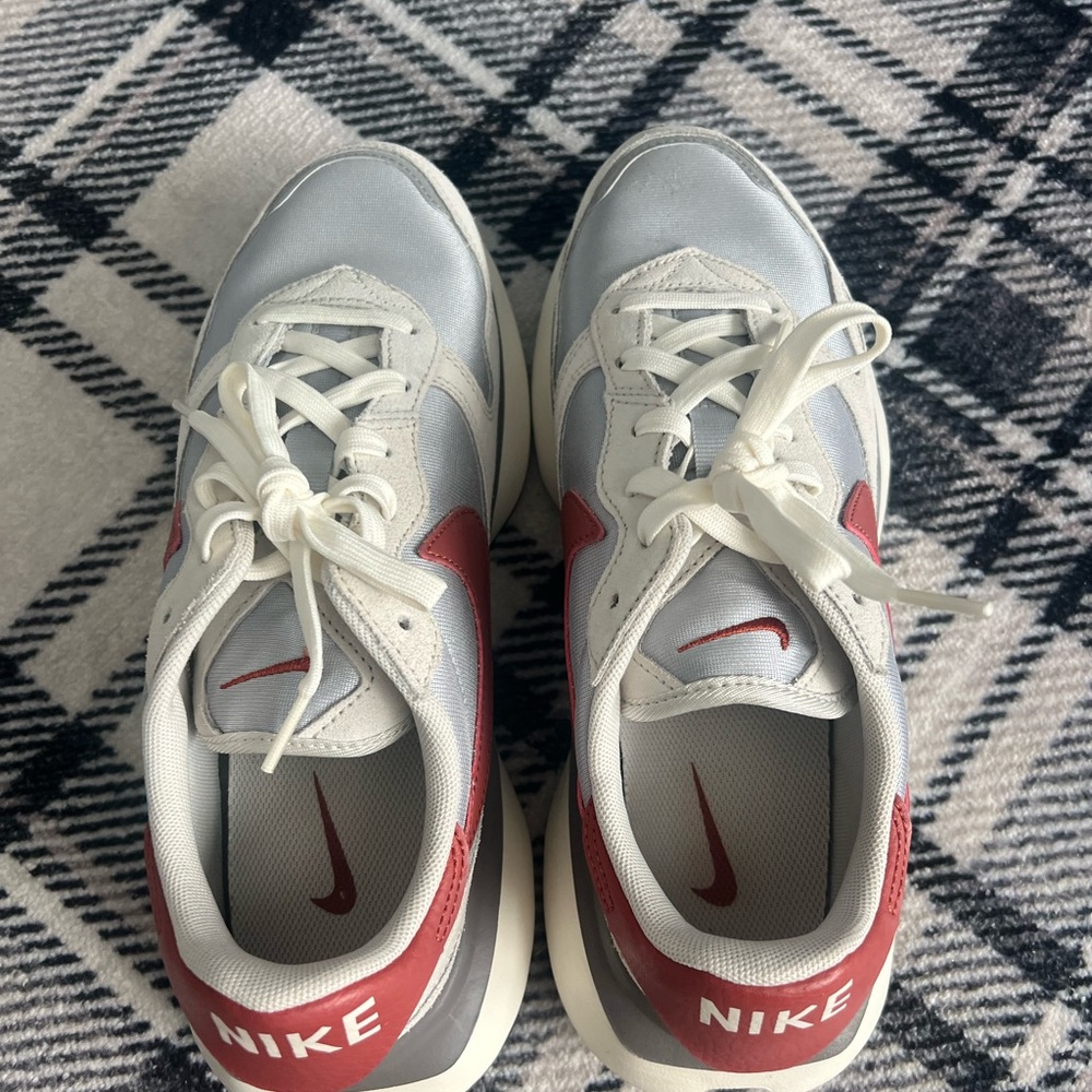 Nike Phoenix Waffle Bone and Rugged Orange Sneakers - Picture 4 of 5